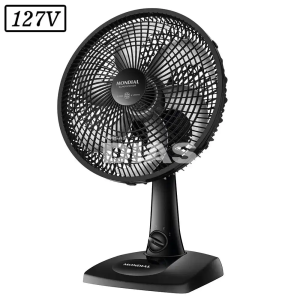 VENTILADOR MONDIAL VSP30B SUPER POWER 30CM 6 PAS 3 VEL 127V PRETO
