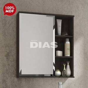 ESPELHEIRA MGM TREVISO 56CM CAFE