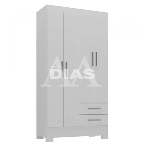 ROUPEIRO 4P. ABRIR 2G RODIAL IMPERATRIZ BRANCO 1GR4222