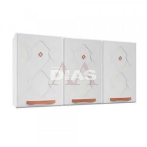 ARMARIO TELASUL TRIPLO MEDIO NEW MIRAGE BRANCO 815004-01