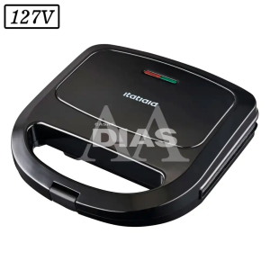SANDUICHEIRA GRILL ITATIAIA ESSENCIAL 750W 127V PRETA