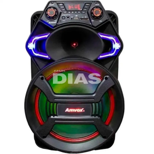 CAIXA DE SOM AMVOX AMPLIFICADORA ACA 550 STRONDO II 550 WATS
