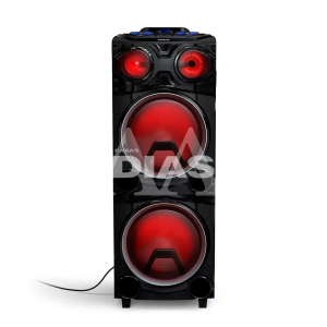 CAIXA DE SOM PHILIPS AMPLIFICADORA TAX3708 PARTY SPEAKER C/FM 2000 WAT