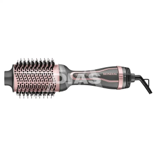 ESCOVA SECADORA MONDIAL GREY ROSE KERATIN CERAMICA 1300W BIVOLT