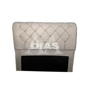 CABECEIRA DE CASAL MALU ADAGIO 1.60 CASTOR VELUDO