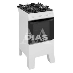 FOGAO 4B ITATIAIA ELECTRA GLASS PLUS AUTOMATICO BRANCO
