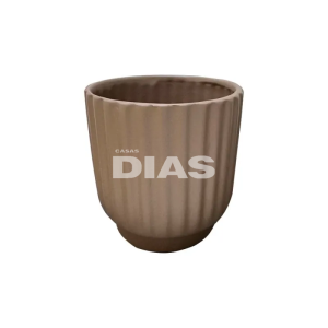 CACHEPOT CERAMICA ROMA PEQUENO 16CM MADAGASCAR