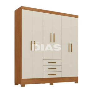 ROUPEIRO 6P. ABRIR 3G RODIAL ITACARE CINAMOMO/OFF WHITE 51GR6376