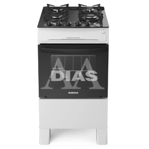 FOGAO 4B ITATIAIA ELECTRA GLASS NEW AUTOMATICO BRANCO