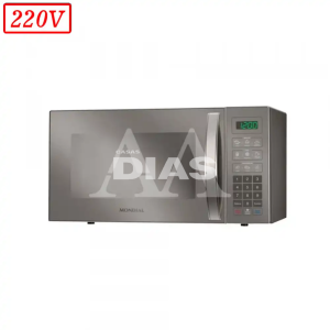 FORNO MICROONDAS MONDIAL MO0234E 34L 220V PRATA COBRE ESPELHADO