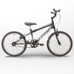 BICICLETA TK3 TRACK COMETA ARO 20 S/MARCHA PRETO/BRANCO