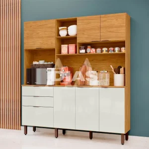 COZINHA COMPACTA MX BOREAL MARROCOS/OFF WHITE