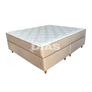 CJ BASE BOX/COLCHAO 158X198X67 PLUMATEX LUNNA PRIME MOLAS ENSACADAS