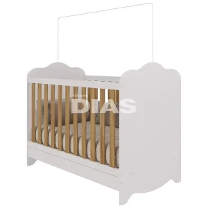 BERCO PEROBA PROVENCAL ACONCHEGO 3 EM 1 BRANCO BRILHO/AMENDOA