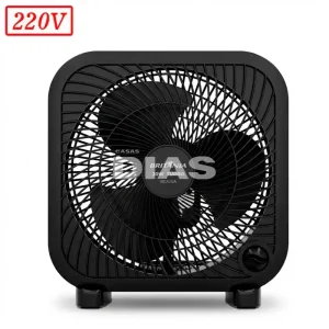 VENTILADOR BRITANIA BCA25A CIRCULADOR 3 PAS 3 VEL 220V PRETO