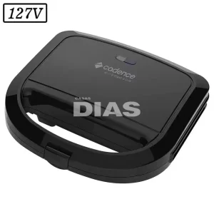 SANDUICHEIRA TOAST GRILL CADENCE SAN260 750W 127V PRETA