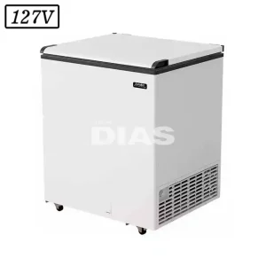 FREEZER CONSERVADOR ESMALTEC ECH250 HORIZONTAL 230L 127V BRANCO