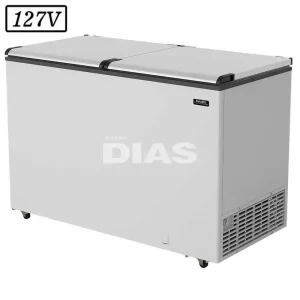 FREEZER CONSERVADOR ESMALTEC ECH500 HORIZONTAL 468L 127V BRANCO