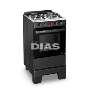 FOGAO 4B ESMALTEC IDEAL SUPER 4121 PRETO