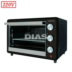 FORNO ELETRICO FOGATTI I40 40L 220V PRETO