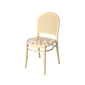 CADEIRA FORTE PLASTICO TELINHA NATURAL